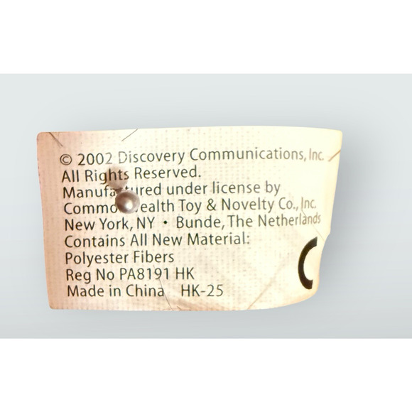 LION CUB Discovery Channel Plush Stuffed Animal Collectible Vtg Cat Kitten 2002 - Picture 13 of 13